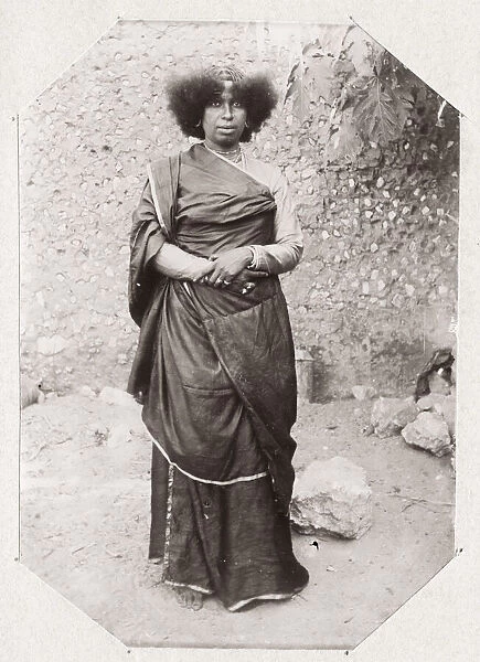 Miixed race (?) woman, Madagascar