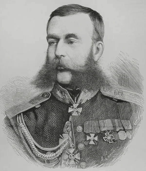 Framed Print : Mikhail Skobelev (1843-1882). Russian general Framed Print : Mikhail Skobelev (1843-1882). Russian general