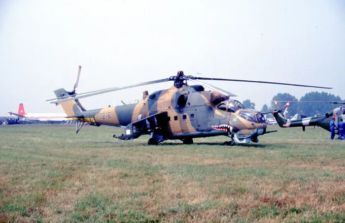 Framed Print : Mil Mi-24d 0216 Framed Print : Mil Mi-24d 0216