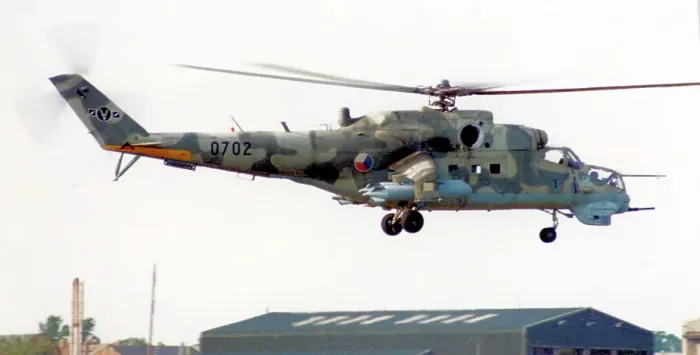 Framed Print : Mil Mi-24V 0702 Framed Print : Mil Mi-24V 0702