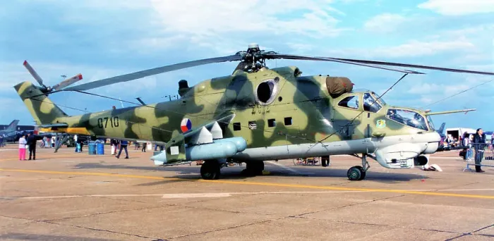 Framed Print : Mil Mi-24V 0710 Framed Print : Mil Mi-24V 0710