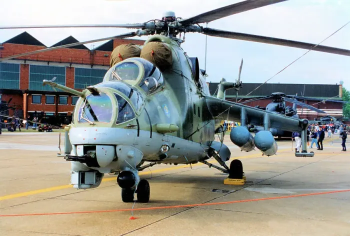 Framed Print : Mil Mi-24V 0710 Framed Print : Mil Mi-24V 0710