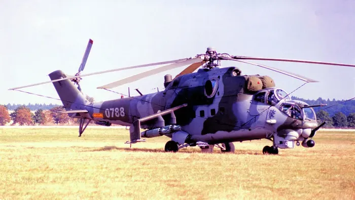 Framed Print : Mil Mi-24V 0788 Framed Print : Mil Mi-24V 0788