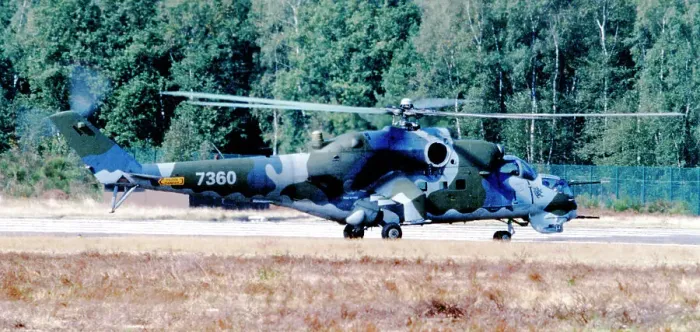 Framed Print : Mil Mi-24V 7360 Framed Print : Mil Mi-24V 7360