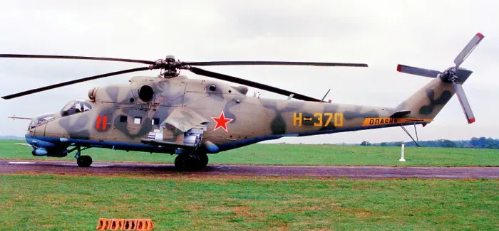 Framed Print : Mil Mi-35P 11 Red Framed Print : Mil Mi-35P 11 Red