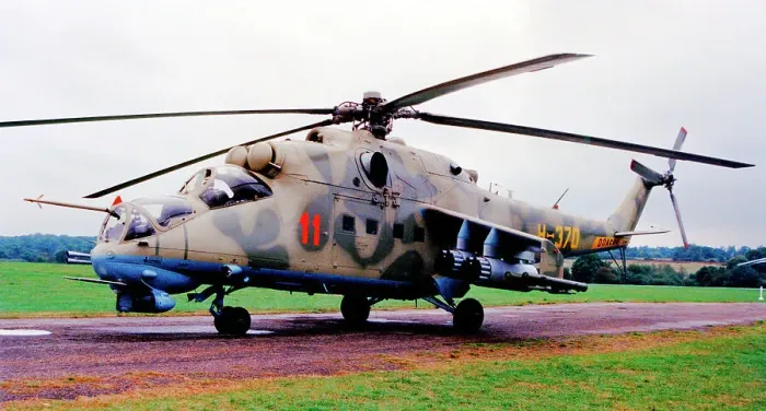Framed Print : Mil Mi-35P 11 Red Framed Print : Mil Mi-35P 11 Red