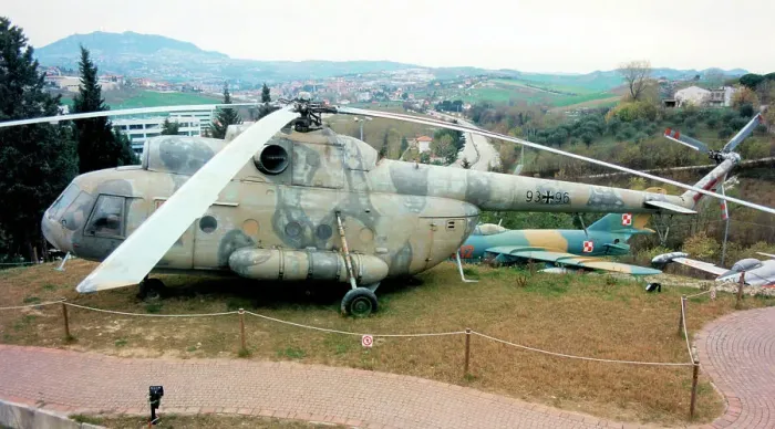 Framed Print : Mil Mi-9 93+96 Framed Print : Mil Mi-9 93+96
