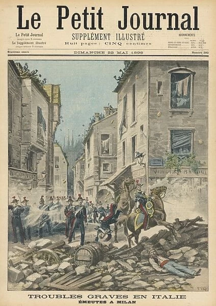Milan Riots  /  1898  /  Petit J