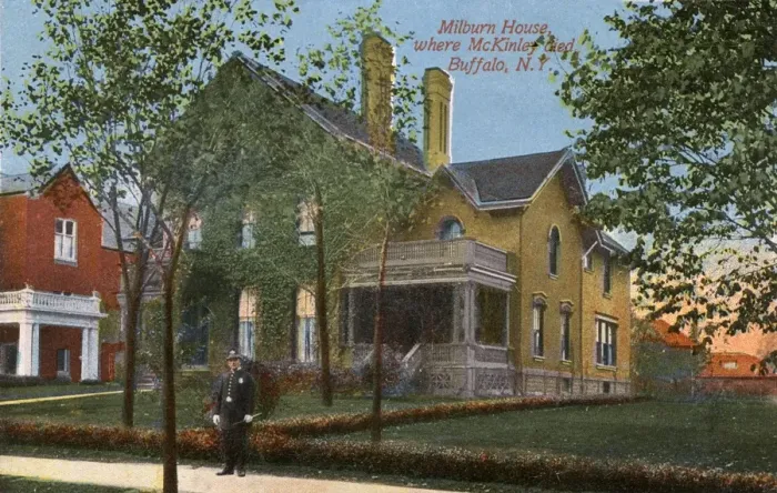 Framed Print : Milburn House, Buffalo, New York State, USA Framed Print : Milburn House, Buffalo, New York State, USA