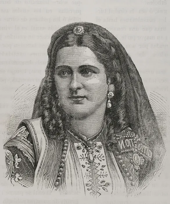 Framed Print : Milena Vukotic (1847-1923). Queen consort of Montenegro Framed Print : Milena Vukotic (1847-1923). Queen consort of Montenegro