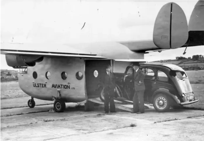 Framed Print : Miles M57 Aerovan IV G-AJTD of Ulster Aviation Framed Print : Miles M57 Aerovan IV G-AJTD of Ulster Aviation