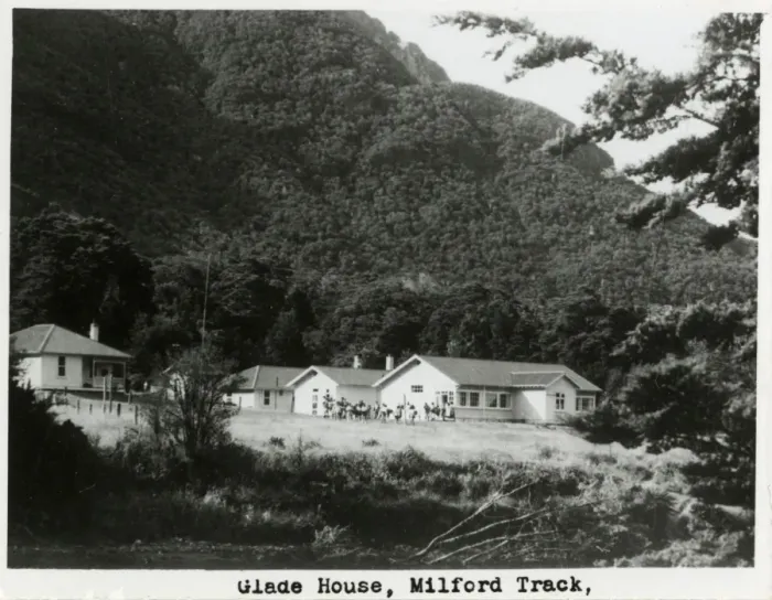 Framed Print : Milford Track, New Zealand -- Glade House Framed Print : Milford Track, New Zealand -- Glade House