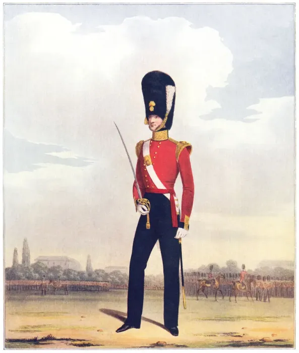 Framed Print : Military. Officer of the 87th (or royal Irish) Framed Print : Military. Officer of the 87th (or royal Irish)