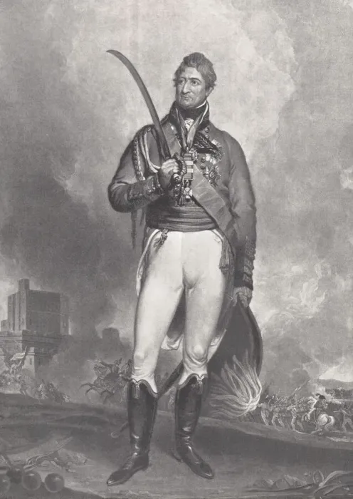 Framed Print : Military. Sir Thomas Picton. Artist: Martin Archer Shee Date: 19th century Framed Print : Military. Sir Thomas Picton. Artist: Martin Archer Shee Date: 19th century
