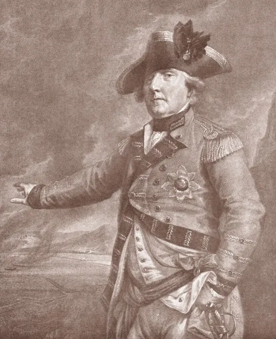 Framed Print : Military. George Augustus Elliot (Lord Heathfield) Framed Print : Military. George Augustus Elliot (Lord Heathfield)