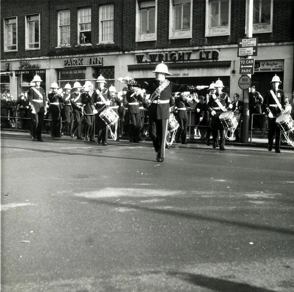 Military Band in Pageant, Hythe, Hampshire