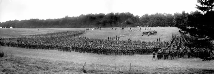 Framed Print : Military Church Parade, Tadworth, Surrey Framed Print : Military Church Parade, Tadworth, Surrey