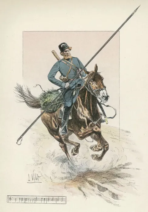 Framed Print : MILITARY / COSSACK RIDING Framed Print : MILITARY / COSSACK RIDING