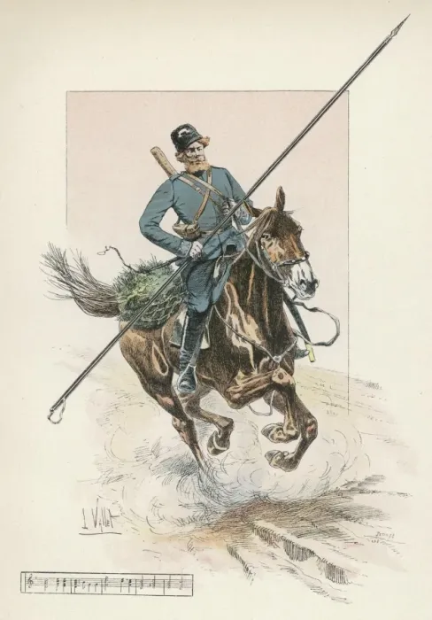 Framed Print : Military / Cossack Riding Framed Print : Military / Cossack Riding