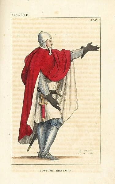 Military costume, 12th century