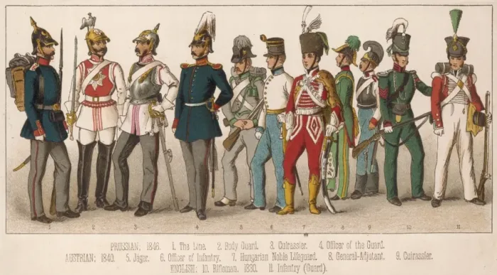 Framed Print : Military Dress / 19C Gen Framed Print : Military Dress / 19C Gen