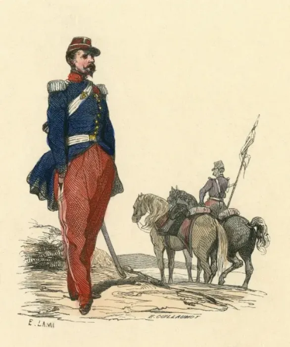 Framed Print : Military / French Uniform Framed Print : Military / French Uniform