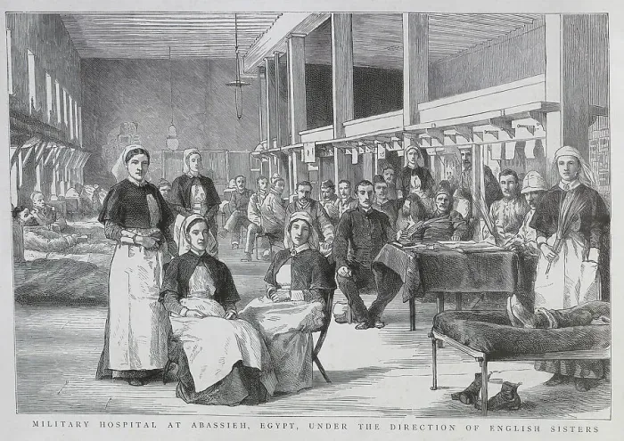 Framed Print : Military Hospital at Abassieh, Egypt Framed Print : Military Hospital at Abassieh, Egypt