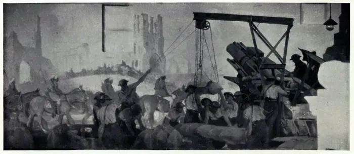 Framed Print : Military Men With Heavy Artillery