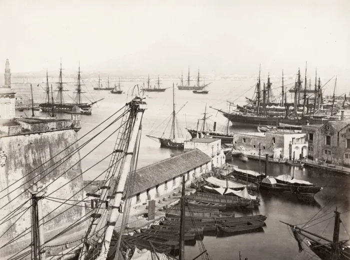 Framed Print : Military naval arsenal, Napoli, Naples, Italy Framed Print : Military naval arsenal, Napoli, Naples, Italy