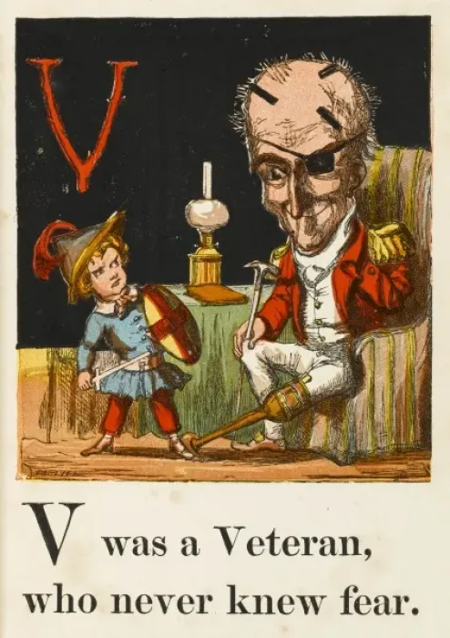 Framed Print : Military / Pensioner / 1867 Framed Print : Military / Pensioner / 1867