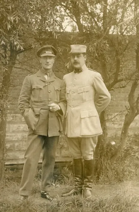Framed Print : Military personnel, World War I