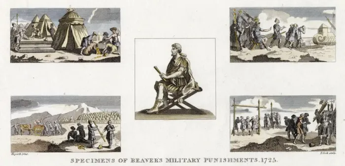 Framed Print : MILITARY PUNISHMENTS Framed Print : MILITARY PUNISHMENTS
