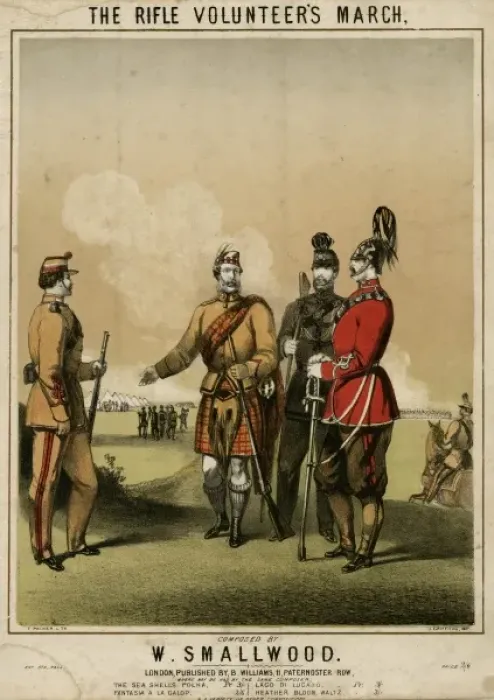 Framed Print : Military / Rifle Volunteer Framed Print : Military / Rifle Volunteer
