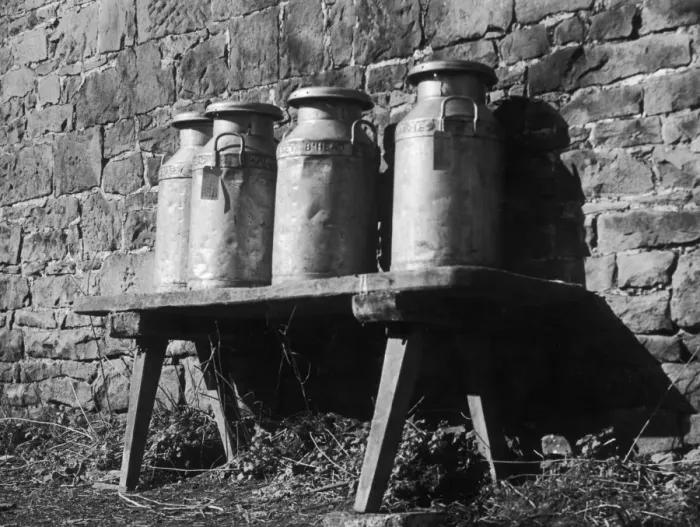 Framed Print : Milk Churns Framed Print : Milk Churns