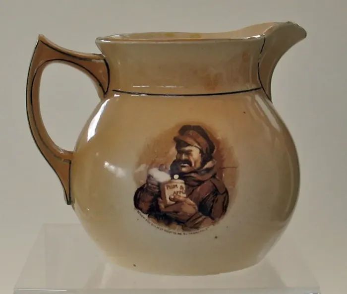 Framed Print : Milk Jug - A Souvenir of the Great War Framed Print : Milk Jug - A Souvenir of the Great War