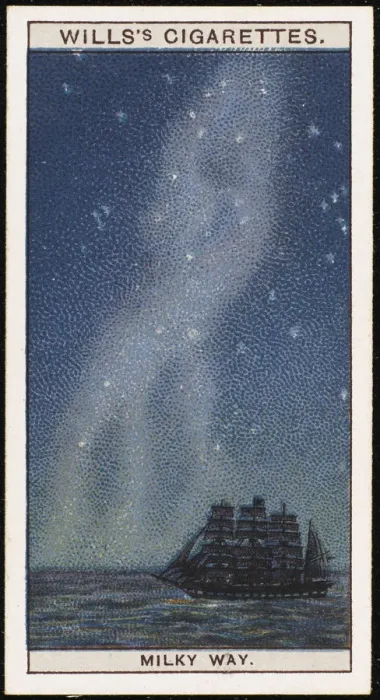 Framed Print : Milky Way (Cig. Card) Framed Print : Milky Way (Cig. Card)