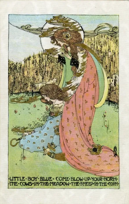 Framed Print : Millar & Lang. Little Boy Blue. Jessie King. 1904. jpg Framed Print : Millar & Lang. Little Boy Blue. Jessie King. 1904. jpg