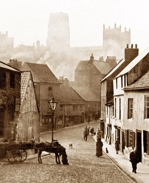 Framed Print : Millburngate, Durham early 1900's Framed Print : Millburngate, Durham early 1900's