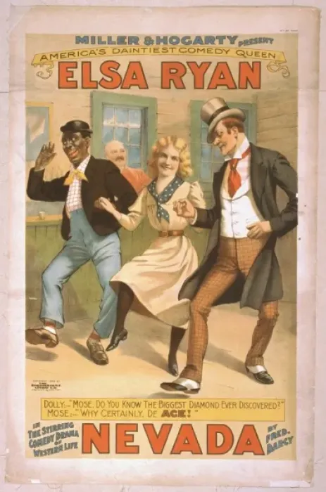 Framed Print : Miller & Hogarty present Americas daintiest comedy queen, E Framed Print : Miller & Hogarty present Americas daintiest comedy queen, E