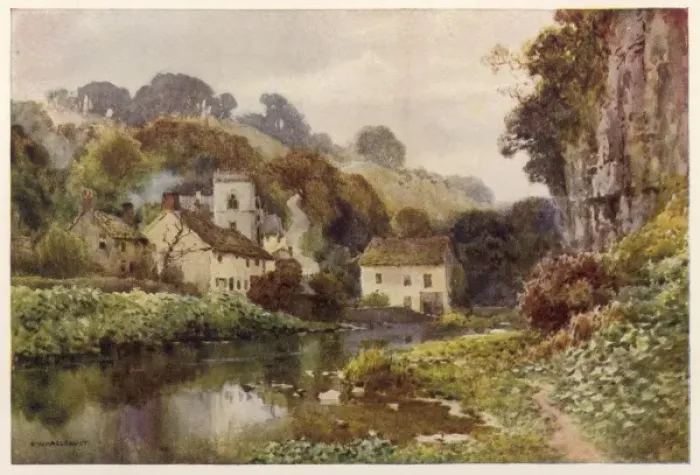 Framed Print : Millers Dale Framed Print : Millers Dale