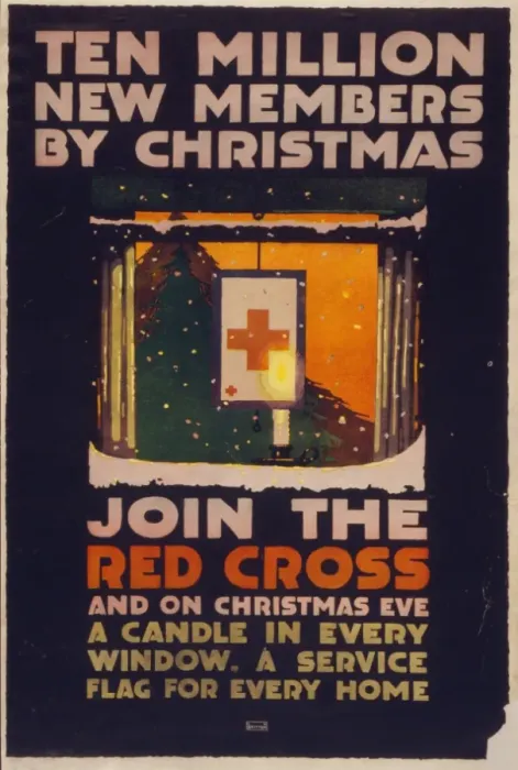 Framed Print : Ten million new members by Christmas Join the Red Cross Framed Print : Ten million new members by Christmas Join the Red Cross