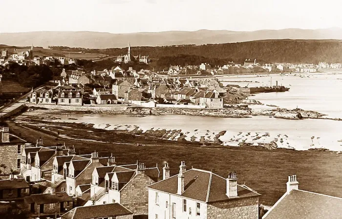 Framed Print : Millport Cumbrae Victorian period Framed Print : Millport Cumbrae Victorian period
