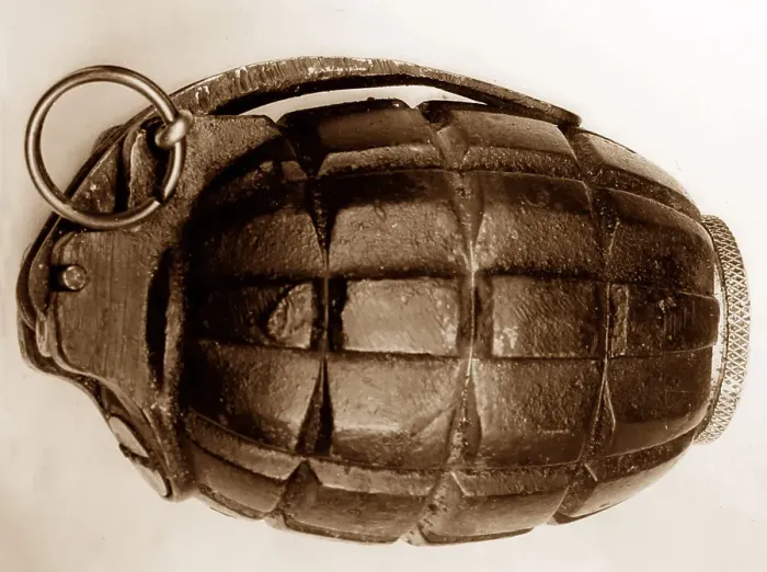 Framed Print : Mills hand grenade Framed Print : Mills hand grenade