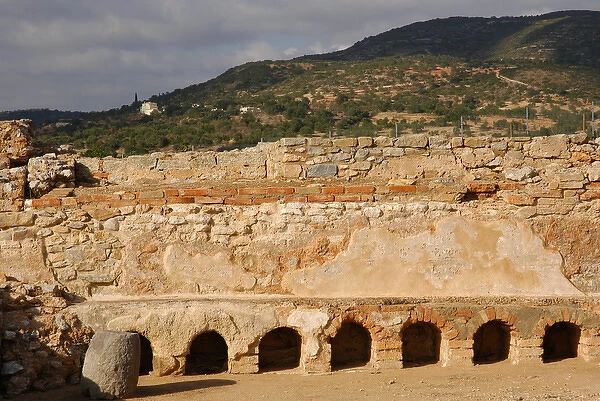 Milreu ruins. Roman Villa (1st - 4th century A. D. ). Estoi. A