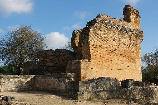 Milreu ruins. Roman Villa (1st - 4th century A. D. ). Estoi. A