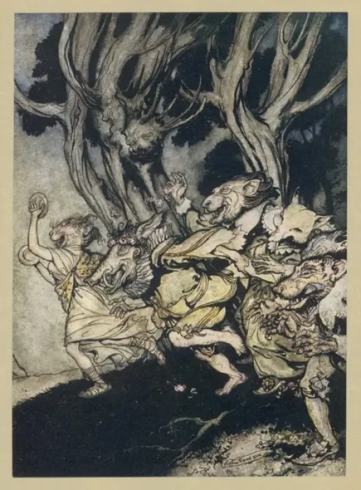 Framed Print : Milton / Comus 1634 Framed Print : Milton / Comus 1634