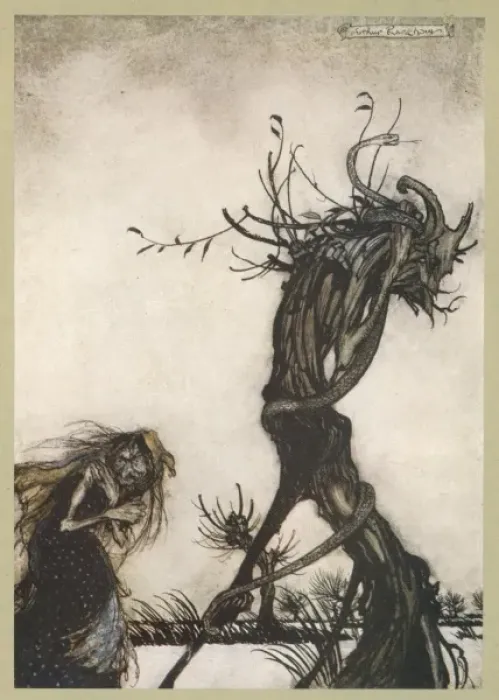 Framed Print : Milton / Comus by Rackham Framed Print : Milton / Comus by Rackham