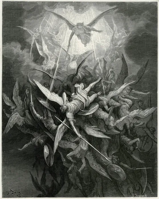 Framed Print : Milton, Paradise Lost Framed Print : Milton, Paradise Lost