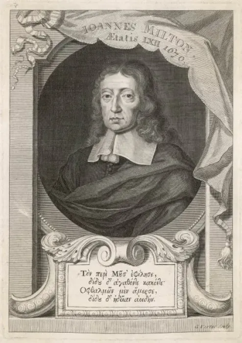 Framed Print : Milton [Vertue]