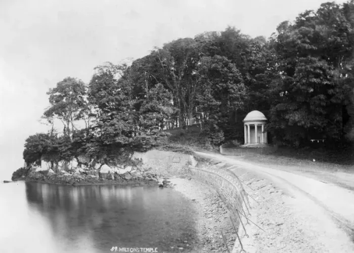Framed Print : Miltons Temple, Mount Edgcumbe Park, Cornwall Framed Print : Miltons Temple, Mount Edgcumbe Park, Cornwall